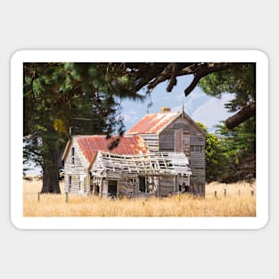 Old farm house. Sticker